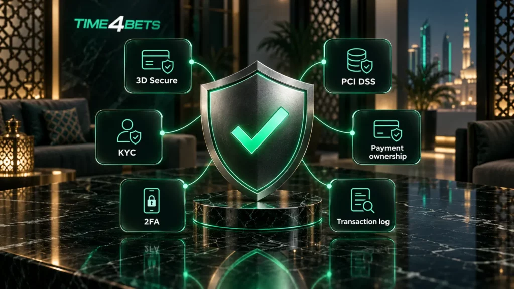 time4bets payments security