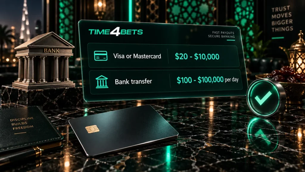 time4bets withdrawal card bank