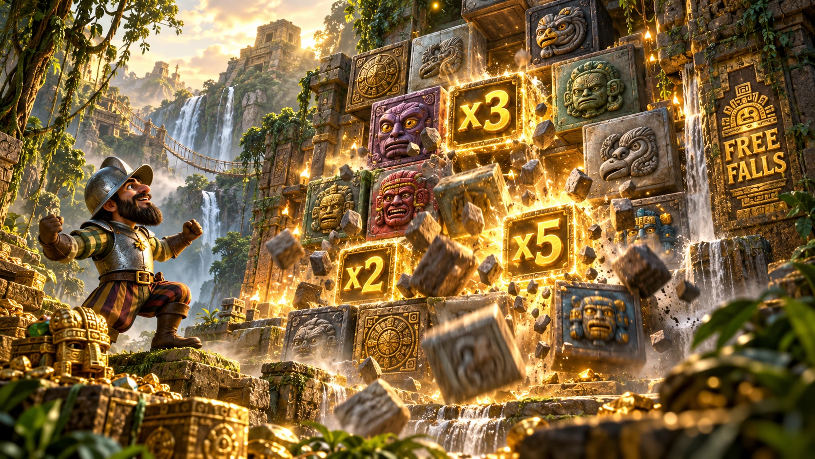 Gonzo’s Quest Free Falls and multiplier ladder